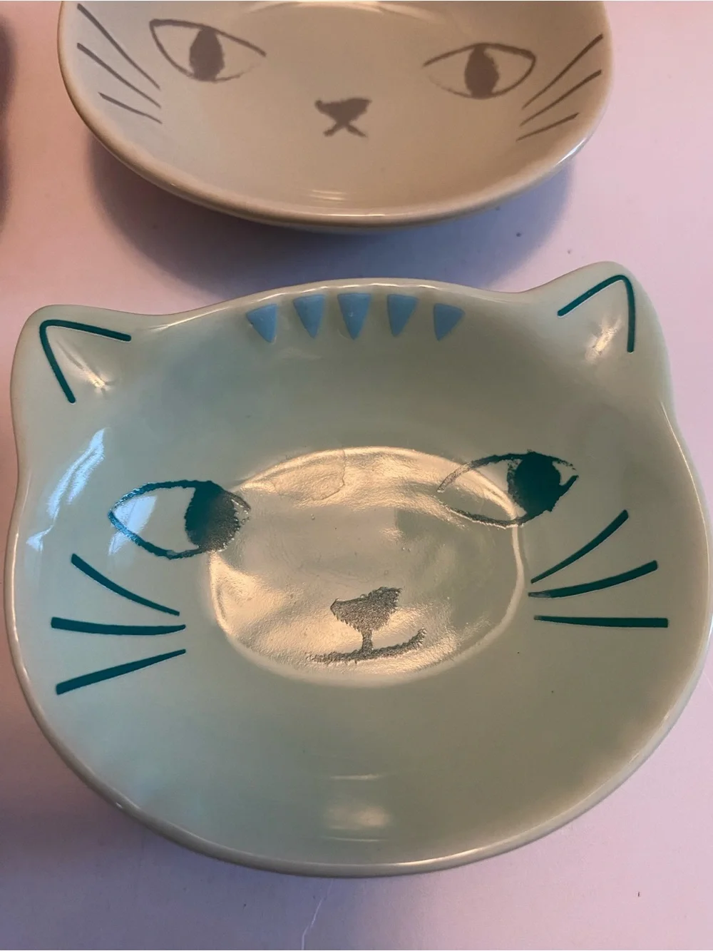 Danica Jubilee Purrfect Cat Face Pinch Bowl Set Of 6 Dishes All Different